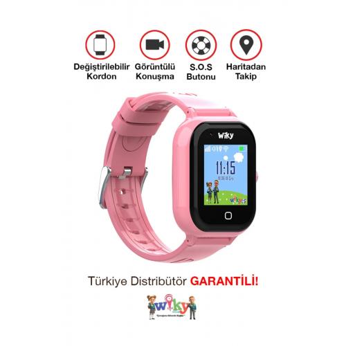 Wiky Watch 4s Akıllı Çocuk Saati Pembe,