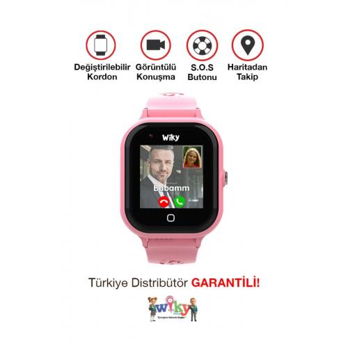 Wiky Watch 4s Akıllı Çocuk Saati Pembe,