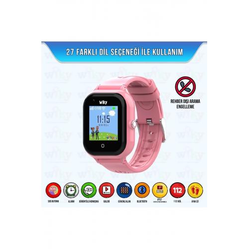 Wiky Watch 4s Akıllı Çocuk Saati Pembe,