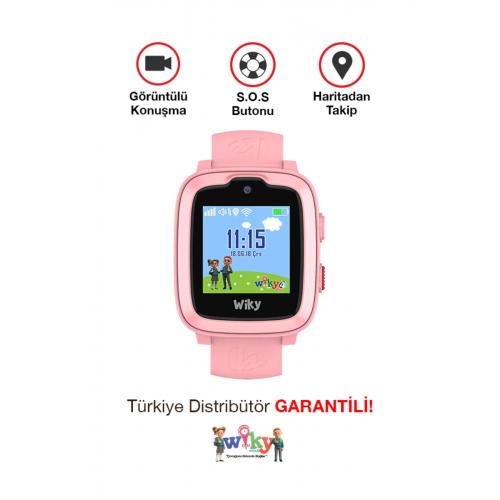 4 Plus Pembe Akıllı Çocuk Saati