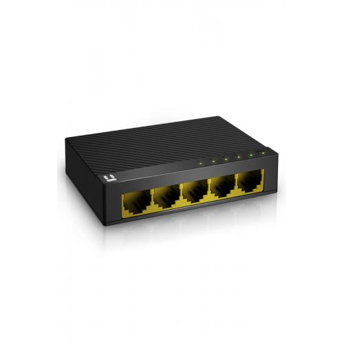 ST3105GC 5 Port Gigabit Ethernet Switch, Plastik Kasa