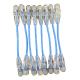 CCVTPORTALİ KISA PATCH UTP CAT6A 28AWG BC PVC Kablo (Uzunluk: 0.15M) 50 Li Paket