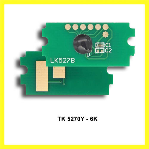 KYOCERA TK-5270 CMYK Chip 4 Renk - M6230cidn - P6230cdn - M6630cidn