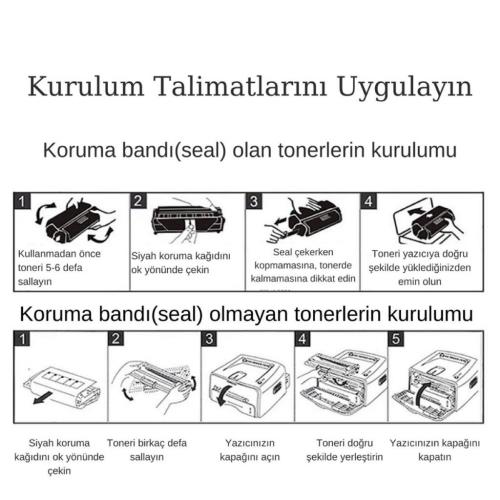 Brother TN-466Y Sarı Toner Muadil - HL-L8360CDW - MFC-L8690CDW