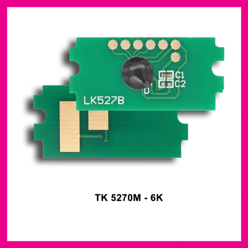 KYOCERA TK-5270M Chip Kırmızı - M6230cidn - P6230cdn - M6630cidn