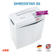 HSM SHREDSTAR S5 Evrak İmha / Kağıt Kırpma Makinesi - Düz/şerit kesim - 6 mm - 12lt