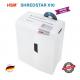 HSM SHREDSTAR X10 Evrak İmha Makinesi / Kağıt Kırpma Makinesi - CD İmha Makinesi - Çapraz / konfeti kesim-4,5x30 mm - 20lt