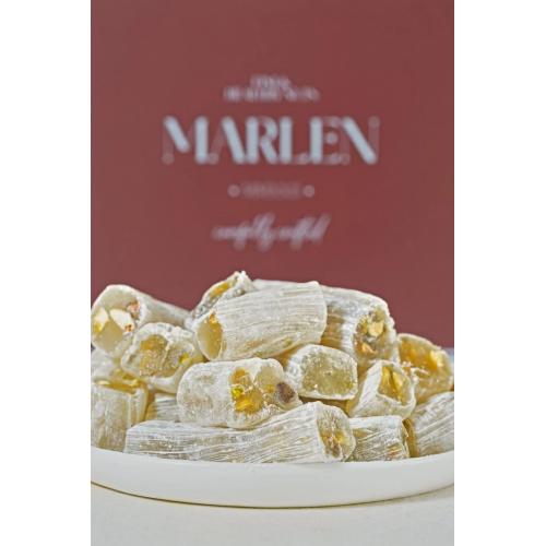 Premium Vanilyalı Fıstıklı Fitil Lokum 250g