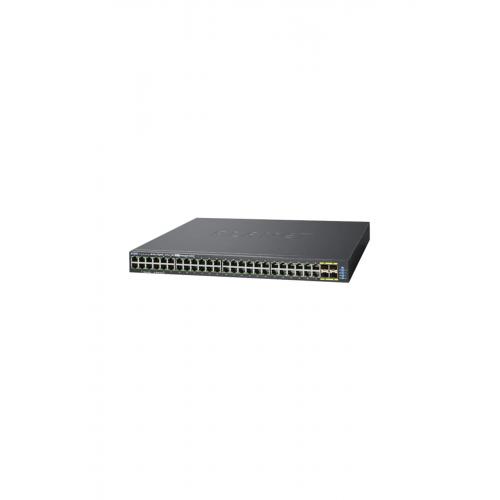 L2+ 48-Port 10/100/1000Mbps with 4 Shared SFP + 4-Port 10G SFP+ Managed Switch