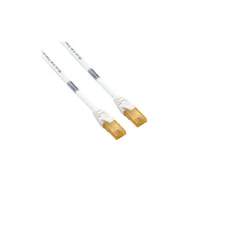 Patch Cord CAT6 Uyumlu  U/UTP BC 24AWG 7*0.20 LSZH - 1m - Beyaz