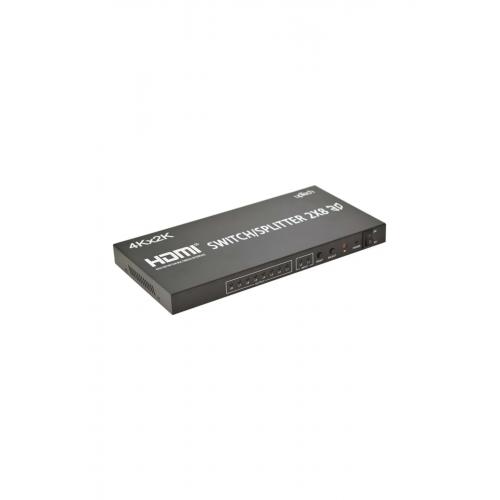 4K HDMI Matrix Switcher Splitter 2x8