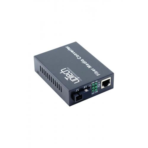 10/100/1000Mbps Single Mode WDM TX1550/RX1310nm Media Converter