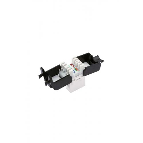 UTP CAT6A 10G Keystone Jack - Right Angle Uyumlu