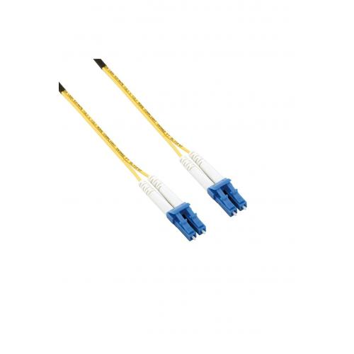 Fiber Optik LSZH Patch Kablo LC-LC Single Mode 9/125 Duplex - 15m (2.0mm)