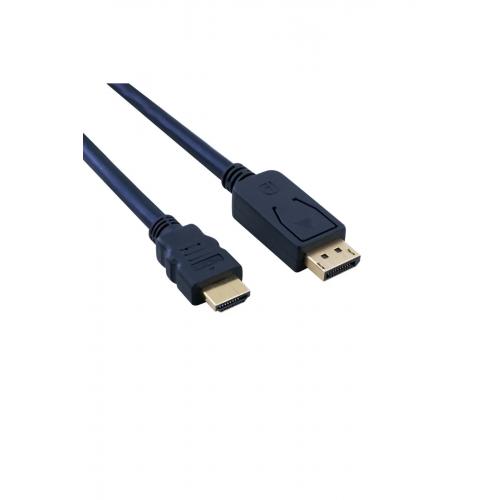 Display Port Erkek - HDMI Erkek Kablo - 1.5mt