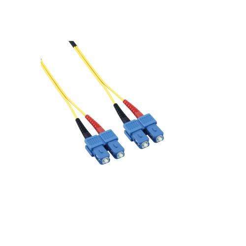 Fiber Optik LSZH Patch Kablo SC/SC Single Mode 9/125 Duplex - 2m (2.0mm)