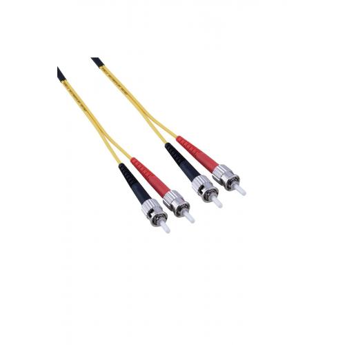 Fiber Optik LSZH Patch Kablo ST/ST Single Mode 9/125 Duplex - 3m (2.0mm)
