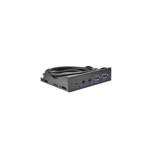 AquaGen USB3.2 Gen2 2xUSB A + 1xType-C + Ses ve Mikrofon 3.5