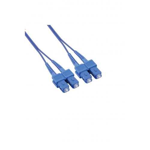 Zırhlı FO Patch Cord Kablo SC/UPC-SCUPC SM 9/125 LSZH 1m (3,0 mm)