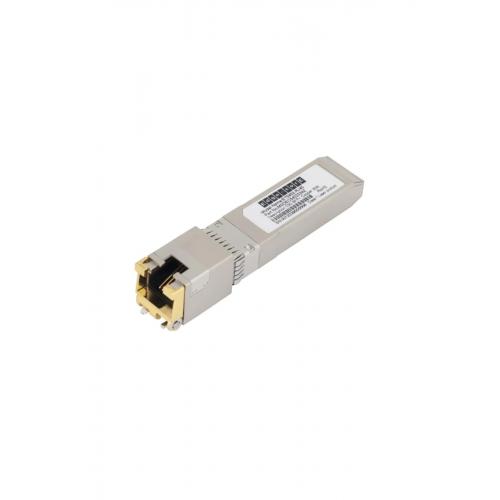 10GBASE-T SFP, Copper RJ45 Connector, 0 to 70°C