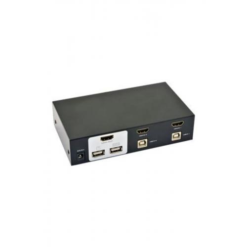 Kx802 2 Port Usb+hdmı Kvm Switch