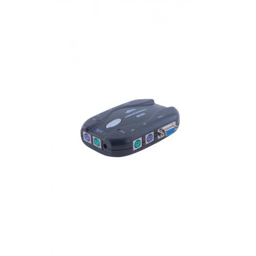 2 Port Otomatik KVM Switch Kablolu