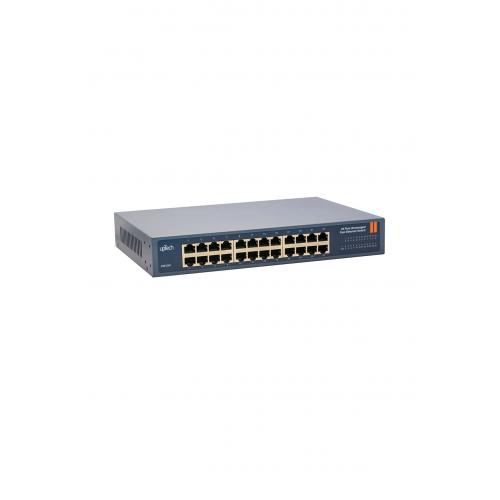 24 Port 10/100Mbps Yönetilemeyen Ethernet Switch