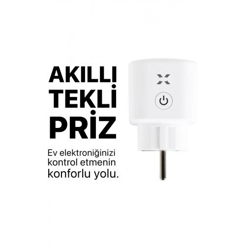 Akıllı Akım Korumalı Priz Wi-fi/Bluetooth