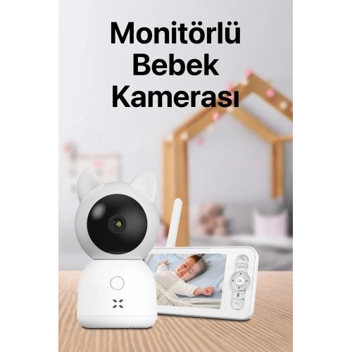 Akıllı Bebek Kamerası Dijital Monitörlü 5