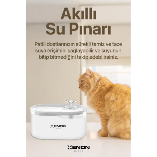 Akıllı Kedi Köpek Su Pınarı ,su Kabı Wi-fi Destekli