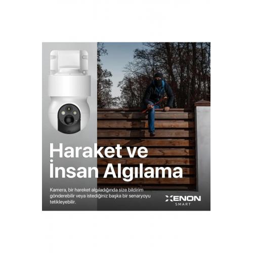 Akıllı Dış Ortam Kamerası Güneş Enerjili 4G Sim Kartı Destekli Smart Outdoor Camera