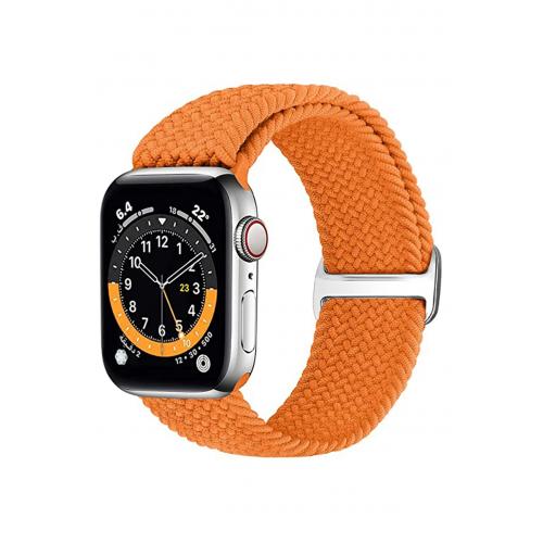 Apple Watch 8/se/7/6/5/4/3/2/1 Tüm Seriyle Uyumlu Premium Örgü Solo Loop Kordon - 42/44/45mm