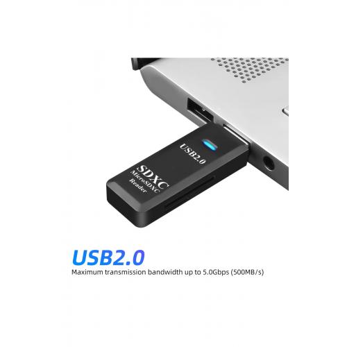 No143 Usb To Sd/micro Sd Kart Okuyucu Çevirici Adaptör 2 Adet