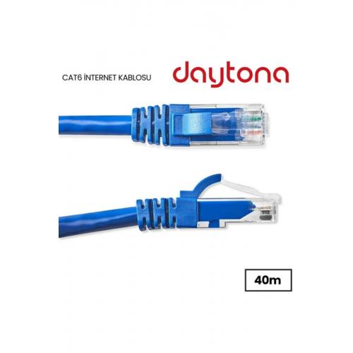 Cat6 Gigabit Internet Ethernet 10gbps Rj45 Lan Kablosu (40 METRE) A4219