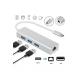 Fc05 Type-c To 3 X 3.0 Usb + Rj45 Lan Ethernet Çevirici Macbook Uyumlu