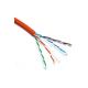 Hiitachi Cat6e 305 Metre 23awg 0.57mm Ethernet Lan Kablosu Turuncu