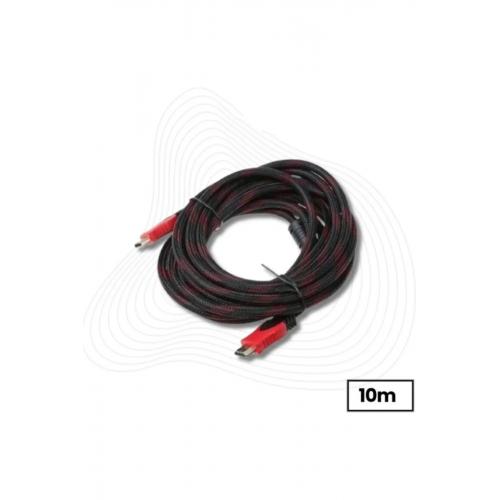 A4241 4K HDMI Kablosu 1.4b Ethernet Destekli 3D HDMI Görüntü Kablosu (10 Metre)