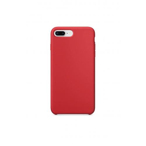 Apple 7/8 Uyumlu Silikon Ultra Slim Mikrofiber Astarlı Telefon Kılıfı-red/koyu Kırmızı