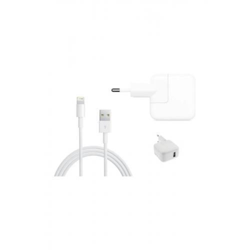 DaytonaTek Girişli Apple Ipad Air / Air 2 Şarj Adaptörü + Kablo