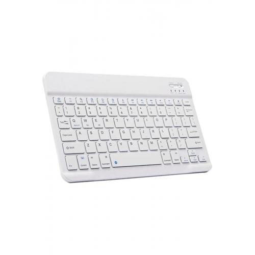 Mk-4 Kablosuz Ergonomik Apple Manyetik Tablet Kılıf Uyumlu Klavye Mouse Kiti(TürkçeQ Klavye)