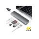 Macbook Uyumlu 7in1 Type-c Hd 4k Card Reader & Hub