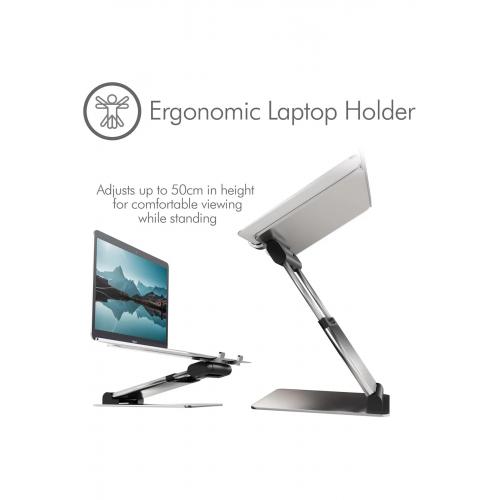 DYT-802 Aluminyum Ergonomik Ayarlanabiliir Macbook Notebook Standı