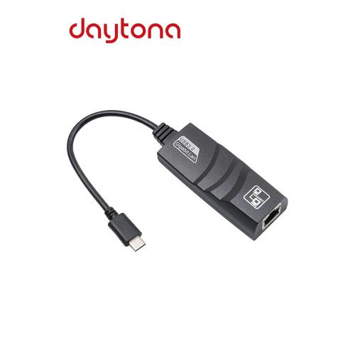 T13 Usb 3.1 Type-c To Rj45 10/100/1000mbps Ethernet Dönüştürücü Çevirici Adaptör