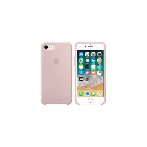 Apple 7/8 Uyumlu Silikon Ultra Slim Mikrofiber Astarlı Telefon Kılıfı-pink/pembe