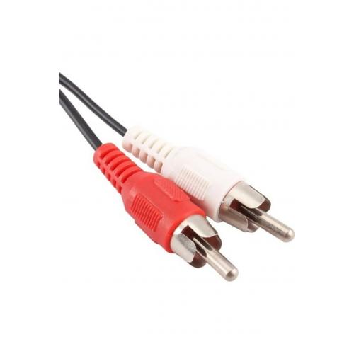 Sk-01 3.5mm Erkek To 2 Rca Erkek Ses Kablosu - 1m