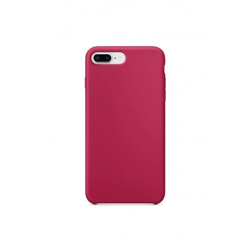 Apple 7/8 Uyumlu Silikon Ultra Slim Mikrofiber Astarlı Telefon Kılıfı-rose Red/gül Kırmızı