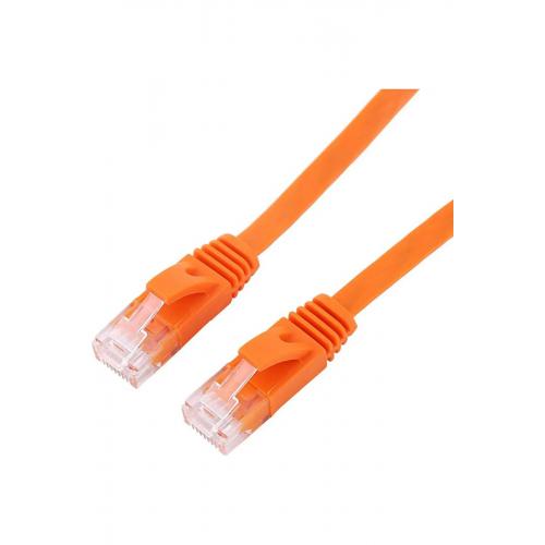 Hiitachi Cat6e 20 Metre 0.57mm Ethernet Lan Kablosu Turuncu