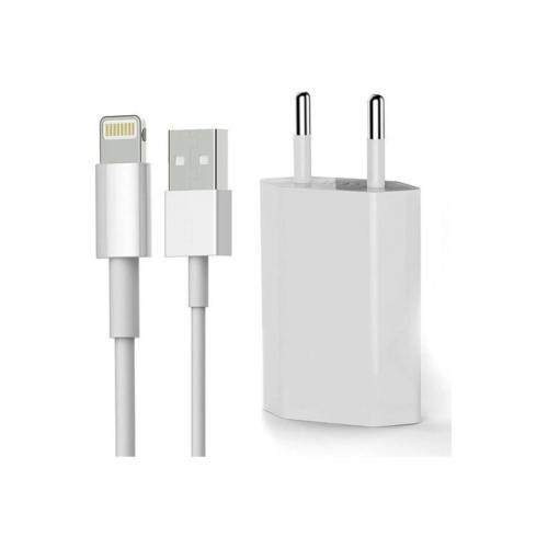 Apple Iphone Lightning Uyumlu Şarj Cihazı Ve Kablo Set