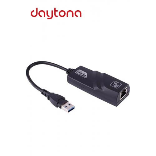 Fc-13 Usb 3.0 1000mbps Yüksek Hızlı Gigabit Ethernet Lan Ağ Adaptör Rj45 Çevirici