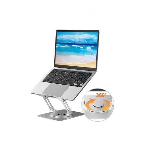 ZR-514 Alüminyum Katlanabilir 360 Derece Dönen Taşınabilir Laptop Standı